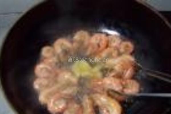 鲜虾大蒜烧豆腐的做法图解4