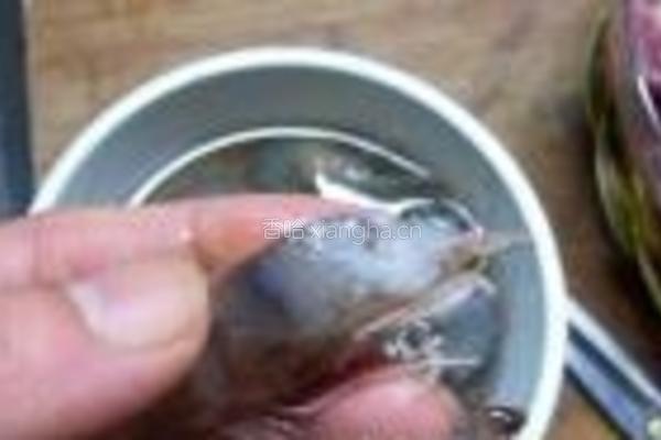 鲜虾大蒜烧豆腐的做法图解1