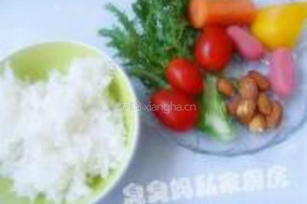 可爱饭团企鹅豆豆的做法图解1