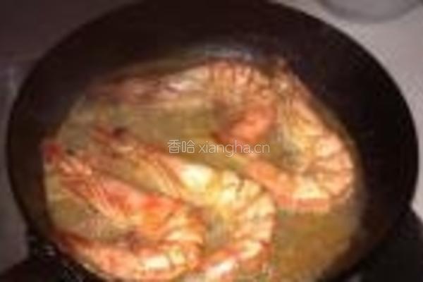 奶油大明虾的做法图解4