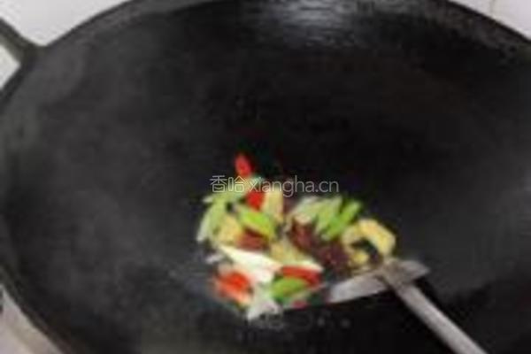 仔鸡烧毛豆的做法图解4