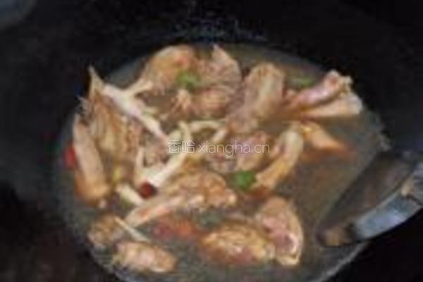 仔鸡烧毛豆的做法图解5