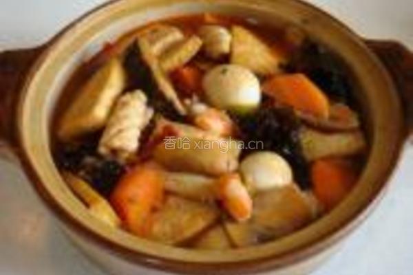 八珍豆腐煲的做法图解8