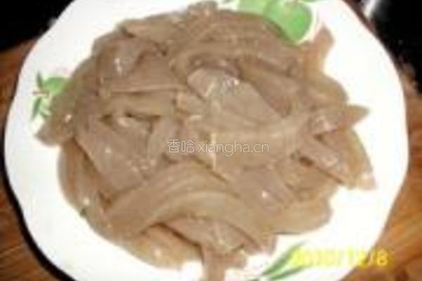 肉末魔芋的做法图解4