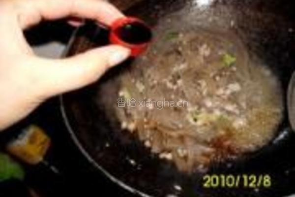 肉末魔芋的做法图解8
