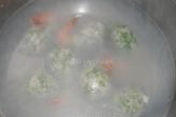 荠菜虾球的做法图解8