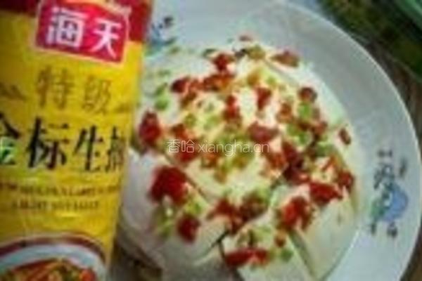 雪菜蒸鱼豆腐的做法图解15