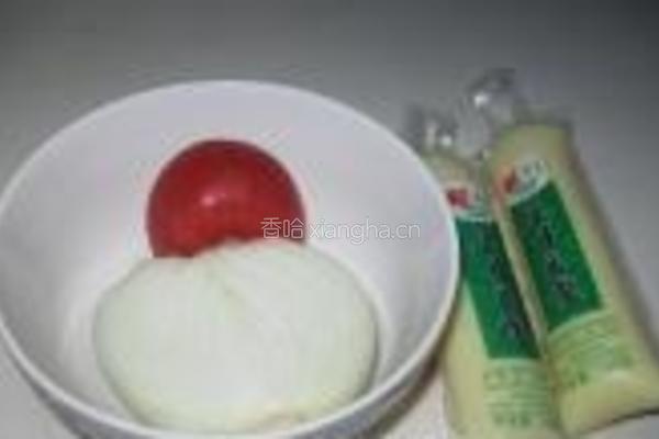 茄汁日本豆腐的做法图解1