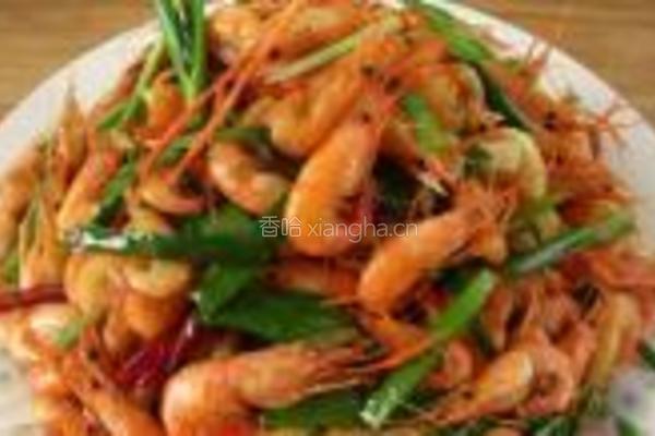 河虾炒韭菜的做法图解6