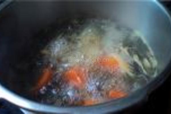 菜干红萝卜汤的做法图解7