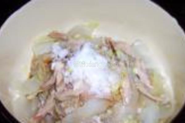 芥末鸡丝渍白菜的做法图解10