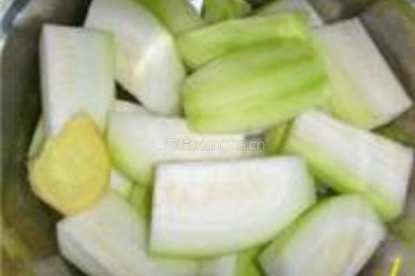 节瓜花菇焖肉饼的做法图解11