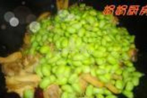 毛豆焖三黄鸡的做法图解6