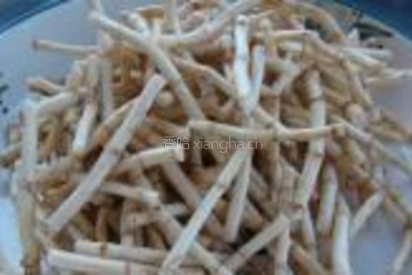腐乳凉拌折耳根的做法图解2