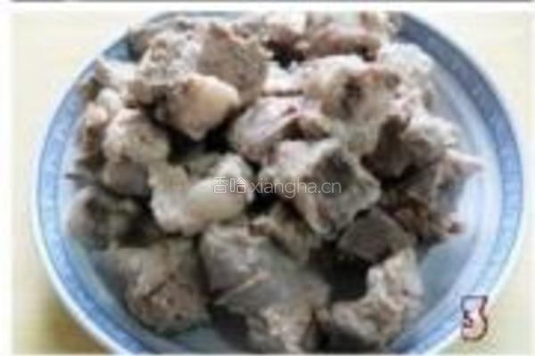 萝卜烧排骨的做法图解7