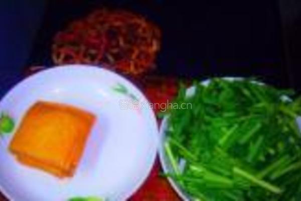 韭菜炒豆腐干的做法图解1