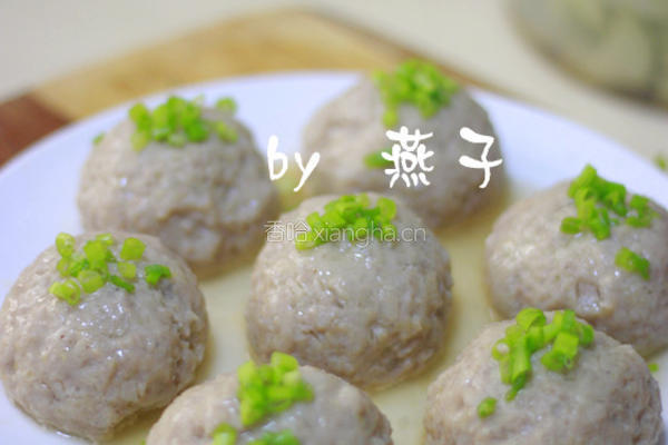 清蒸狮子头