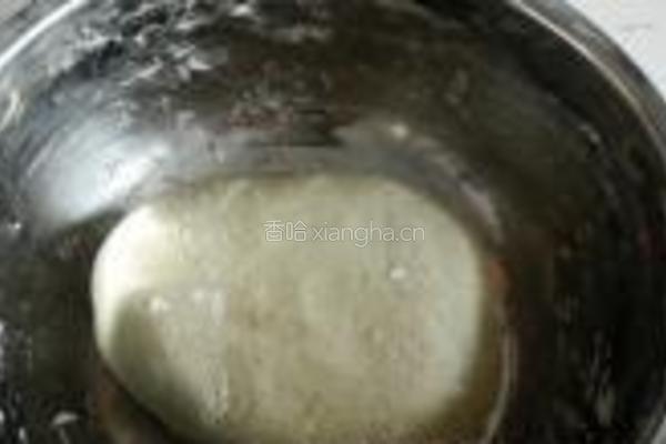 紫薯绿茶双色馒头的做法图解8