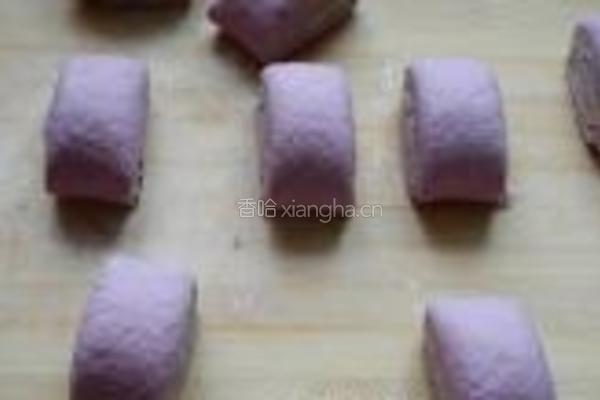 紫薯绿茶双色馒头的做法图解20
