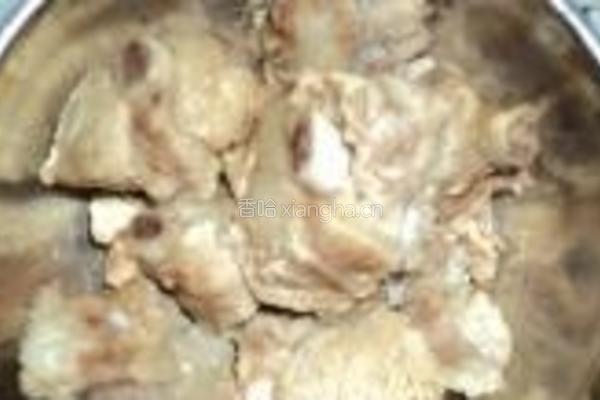 杨梅排骨的做法图解2