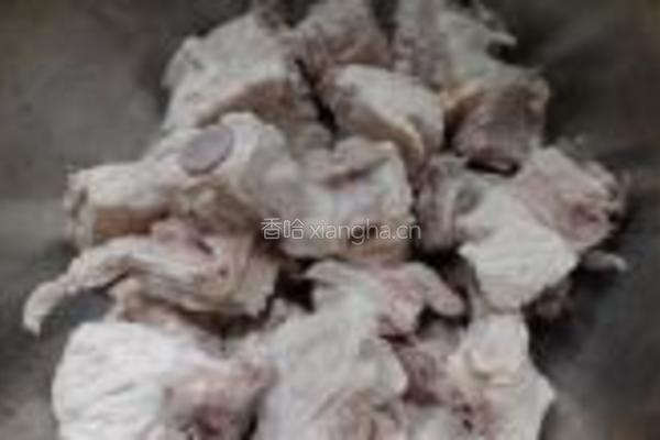 红烧排骨千张结的做法图解3