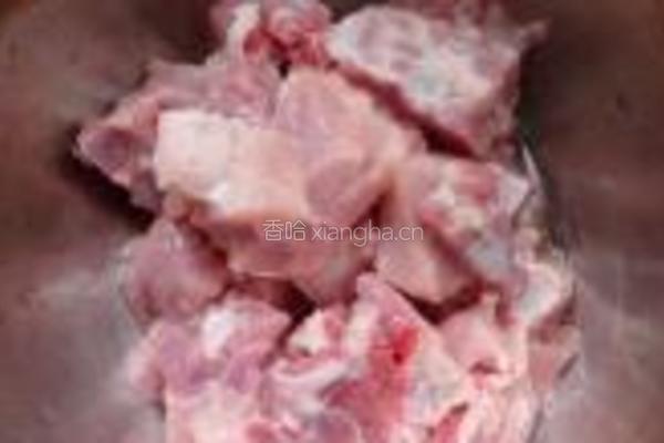 红烧排骨千张结的做法图解1