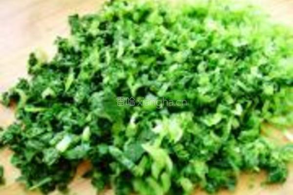 酱肉白菜包的做法图解4