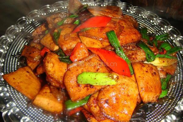 香干回锅肉