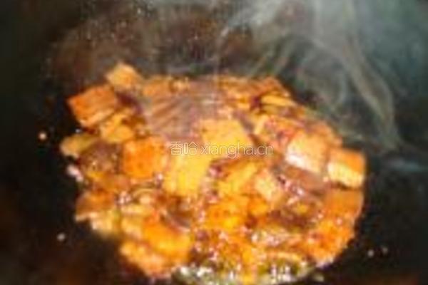 香干回锅肉的做法图解4