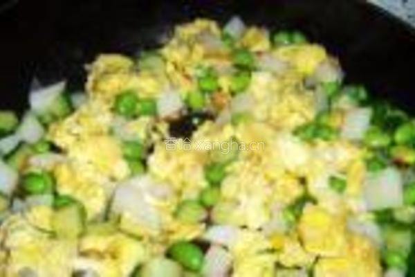 山药毛豆炒蛋的做法图解10
