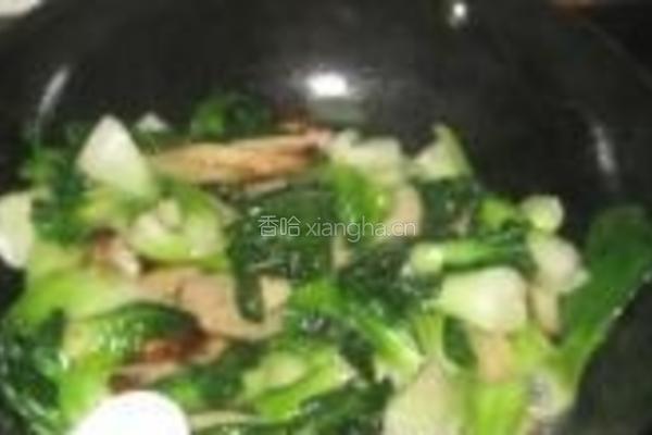 青菜煮芋头的做法图解4