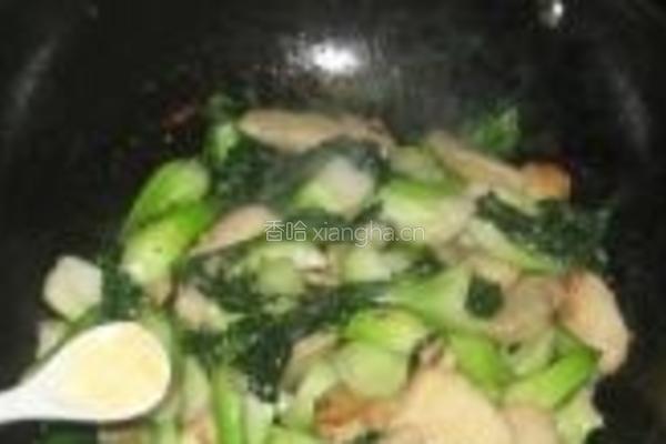 青菜煮芋头的做法图解5