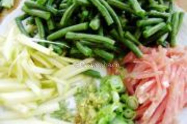 豇豆土豆丝炸酱面的做法图解6