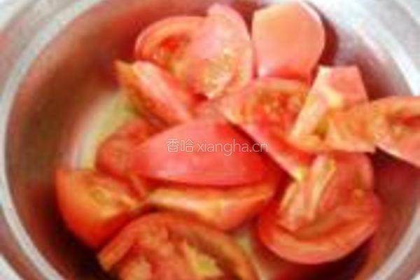 西红柿炒生菜的做法图解4