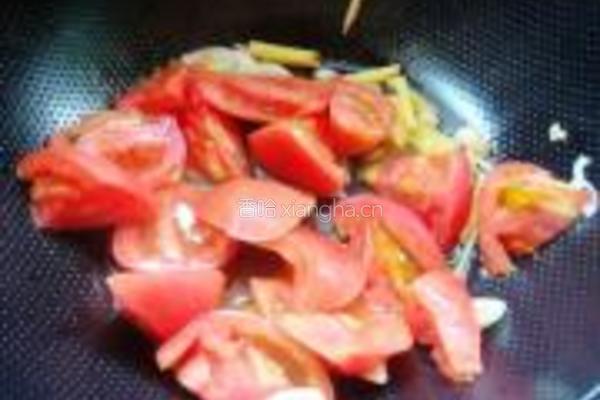 西红柿炒生菜的做法图解6
