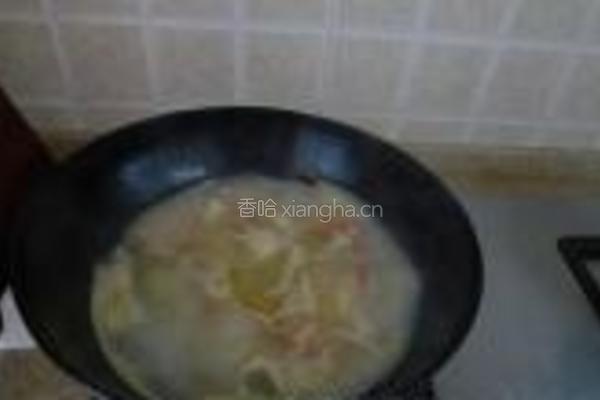 青蟹土豆羹的做法图解4