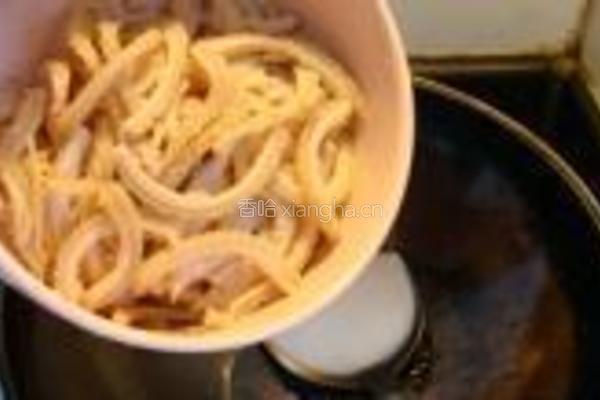 泡菜牛肚丝的做法图解3