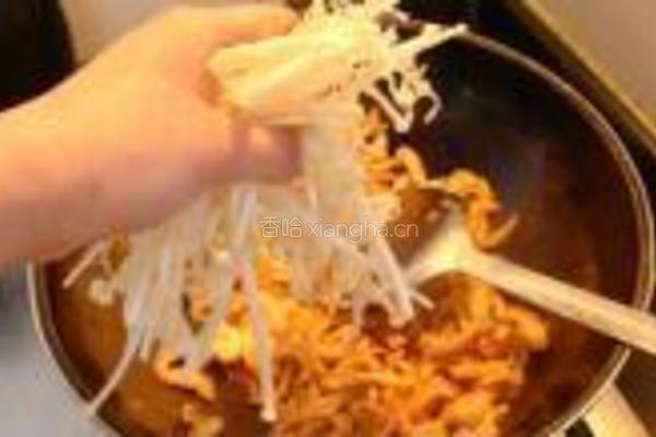 泡菜牛肚丝的做法图解5