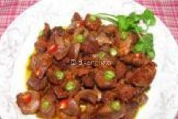 铁板鸡胗的做法图解6