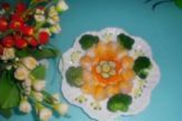 百花妃子含虾笑的做法图解3