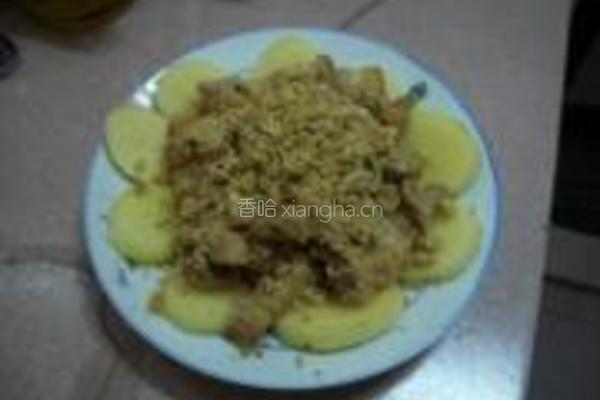 土豆粉蒸肉的做法图解7