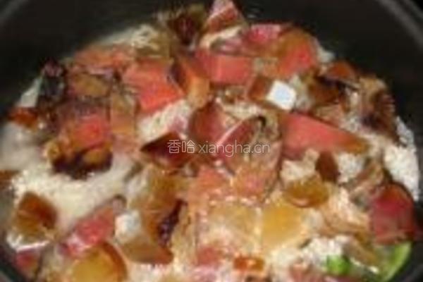 腊肉焖饭的做法图解8