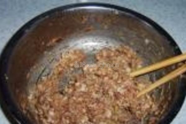 虾仁肉饼蒸蛋的做法图解2