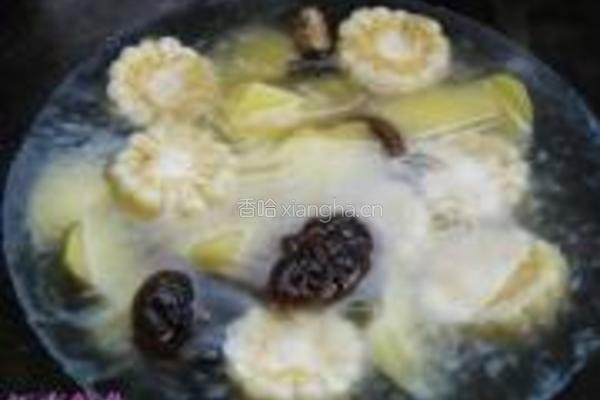 奶汤鲜虾炖土豆的做法图解9