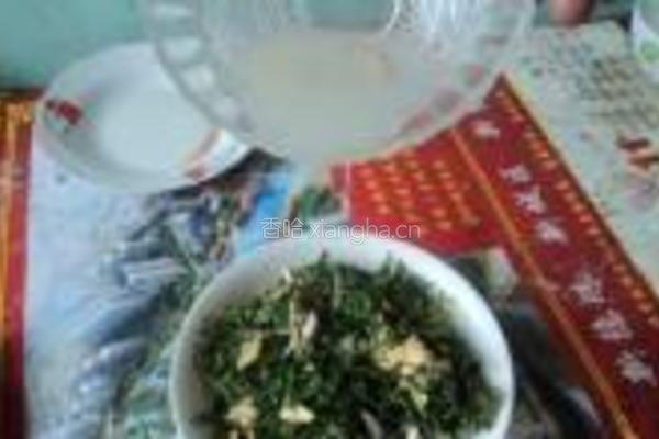 花生碎拌山菜的做法图解7