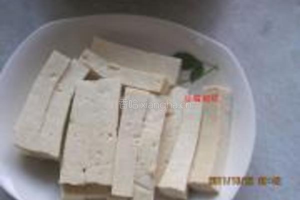 豆腐羊肉卷的做法图解1