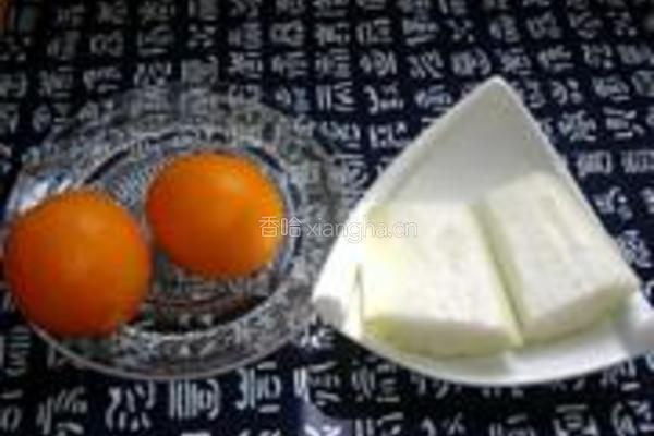 橙汁冬瓜的做法图解1
