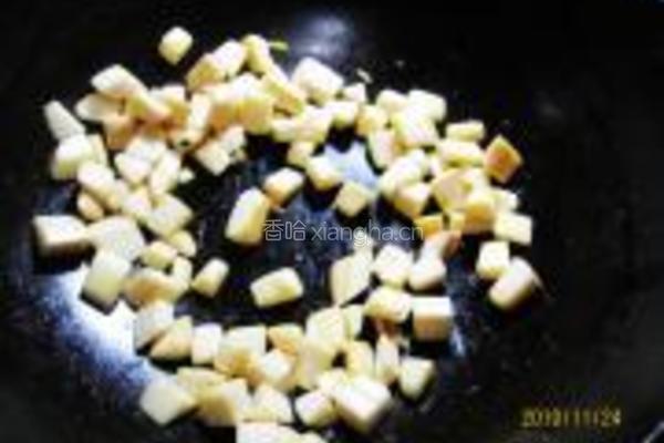 榄香双丁的做法图解2