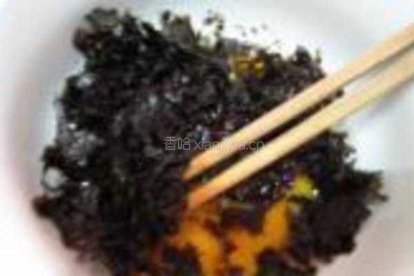 紫菜包蛋的做法图解2