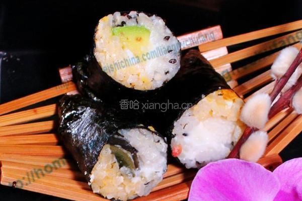 双色绝味海苔饭团